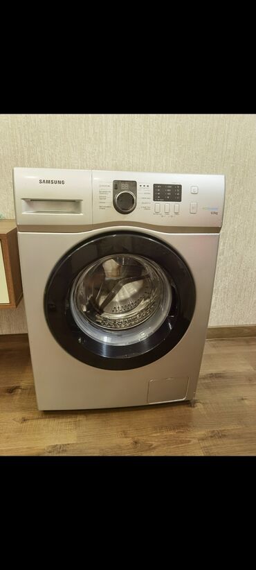 Su qızdırıcı kranlar: Paltaryuyan maşın Samsung, 6 kq, İşlənmiş, Avtomat, Qurutma var, Ünvandan götürmə