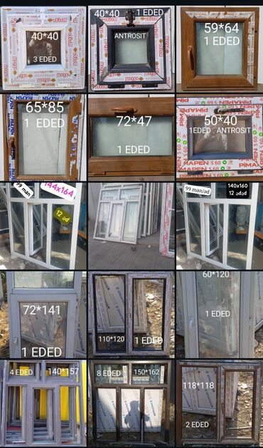 Plastik pəncərələr: İşlənmiş İkiqat şüşə paketi Plastik pəncərə, Еni: 1 sm, Uzunluğu: 1 sm, Ödənişli quraşdırma -da lalafo.az — 9 Plastik pəncərələr: İşlənmiş İkiqat şüşə paketi Plastik pəncərə, Еni: 1 sm, Uzunluğu: 1 sm, Ödənişli quraşdırma — 9