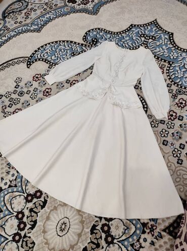 платье zara: Вечернее платье, Длинная модель, С рукавами, 6XL (EU 52)