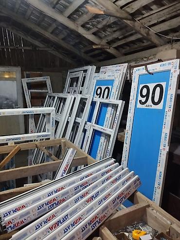 ev ucun nerdivanlar: PVC pəncərə çərçivələri və aksesuarları - Material: PVC — 1