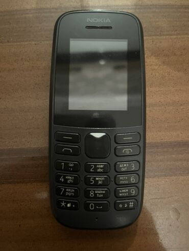 Apple iPhone: Nokia 105 4G, цвет - Черный, Кнопочный