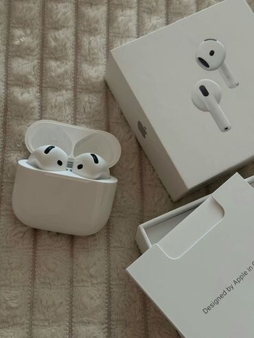 эйр потс: Вкладыши, Apple, Новый, Беспроводные (Bluetooth), Классические