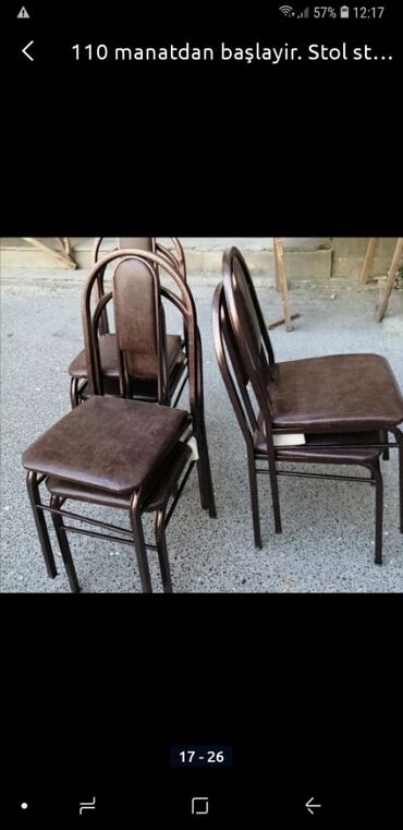 Stullar: Stullar Topdan və parakəndə satişi var Modellər coxdur Rəng secimi — 22