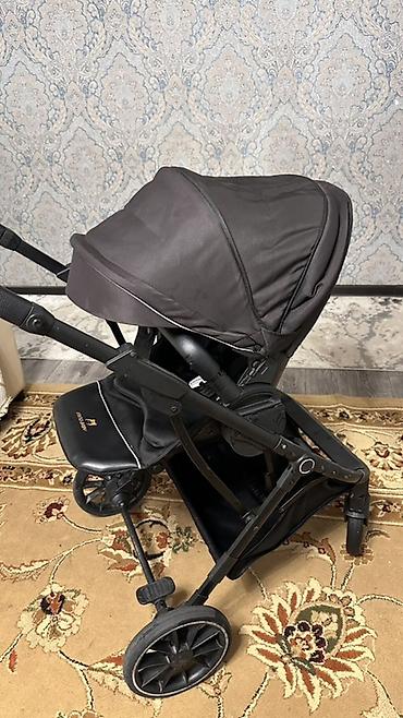 доголоктор: Прогулочная коляска Ining Baby (черная) - Компактная рама с — 3