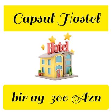 sumqayıt evler: EM Hostel Baku 6 nəferlik ekonom otaqda bir yataq cəmi 6 Azn. Tek — 2