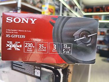 динамики сони: Акустика для авто Sony Xplod XS-GTF1339 (пара) - Тип: коаксиальные — 2
