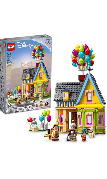 hot wheels oyuncaq dəsti: LEGO Disney və Pixar ‘Up’ House Disney 100 Celebration Klassik Tikinti