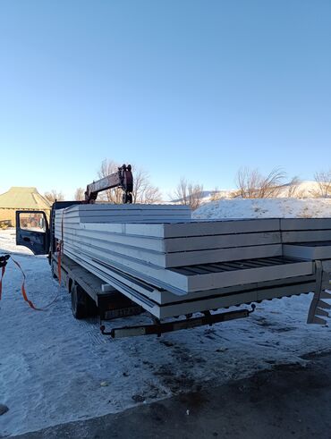 Сэндвич-панели кровельные: 1. Сендвич панелдер – жеңил, бышык жана жылуулукту жакшы сактаган — 3