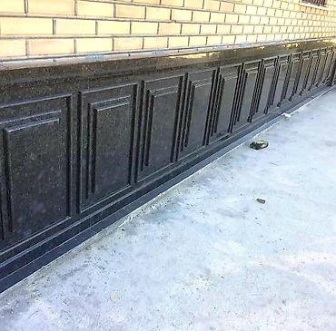 зеркальное пано: Цокольная облицовка натуральным гранитом - Материал: натуральный — 1
