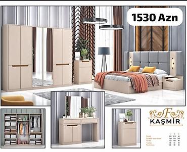 Yataq otağı dəstləri: İkinəfərlik çarpayı, Dolab, Termo, Tumba, Yeni — 57