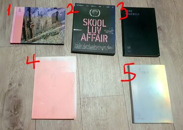 рояль цена: Альбом BTS Номер 5 каждая 3000 сом Номер 4 это 4500 сом Тем, кто