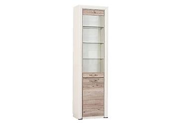 bed: Шкаф витрина 2Д (Olivia 1V1D), коллекции Оливия, Дуб Анкона, Анрэкс — 3