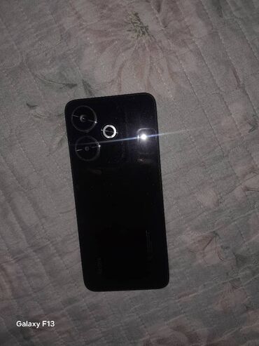 телефоны в рассрочку без банка ош: Redmi, Redmi 13, Б/у, 128 ГБ, цвет - Черный, В рассрочку, 1 SIM
