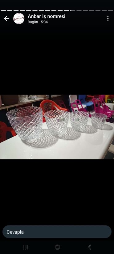 Bitkilər üçün dibçəklər: Dipçəklərin topdan və Pərakəndə satışı. Anbardan satış. Hansı formada — 16