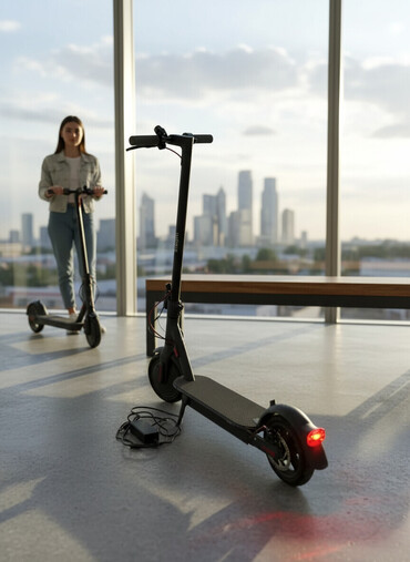 Elektrikli samokatlar: İşlənmiş Elektrik samokat 8", 351 - 500 Vt, 16 - 25 km/s, Ödənişli çatdırılma, Ünvandan götürmə — 1