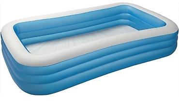басени: 🌊 Elektron Nasos HƏDİYYƏ! 🎁 INTEX Şişmə Hovuz – Yay üçün ideal seçim! — 1