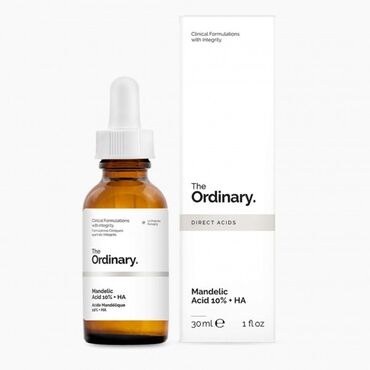 японская косметика: Пилинг с 10% миндальной и гиалуроновой кислотой The Ordinary –