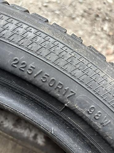 Шины: Шины 225 / 50 / R 17, Всесезонная, Б/у, Пара, Легковые, Германия, Continental — 4