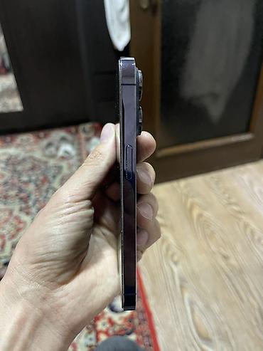 Apple iPhone: IPhone 14 Pro, Б/у, 128 ГБ, Deep Purple, Защитное стекло, 83 % — 3