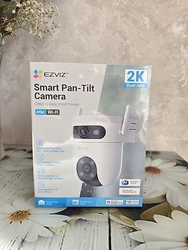 dji osmo pocket 3 qiymət: EZVIZ H9c Wi‑Fi Smart Pan‑Tilt Kamera (2K Dual‑Lens) - 2K+2K ikiqat — 1