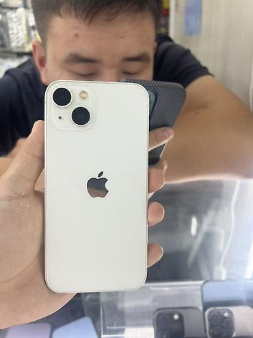 IPhone 13, 128 ГБ, белый - Модель: iPhone 13 (номер модели MLPQ3KH/A at lalafo.kg IPhone 13, 128 ГБ, белый - Модель: iPhone 13 (номер модели MLPQ3KH/A