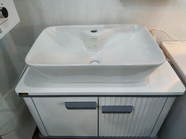 мойка для кухни под столешницу: - Üstəqoyma keramik lavabo və alt dolab dəsti - Marka: VIOLA (etiketdə
