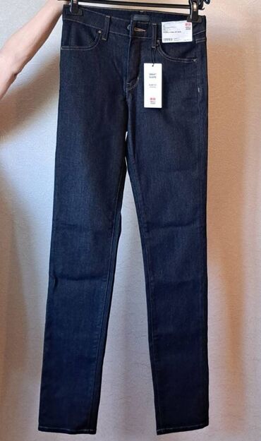 джинсовые юбки на пуговицах: Джинсы S (EU 36), цвет - Синий