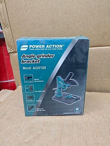 станина для болгарки: Кронштейн-станина для УШМ POWER ACTION, модель AGS125. Назначение: - — 2