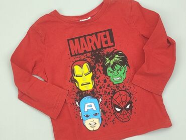 spódniczka jesienna: Blouse, Marvel, 2-3 years, 92-98 cm, condition - Good