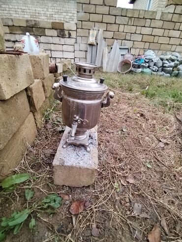 Samovarlar: İşlənmiş Od Samovar, 1 l, Ünvandan götürmə