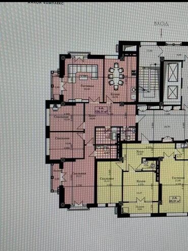 эмарк жибек жолу: 4 комнаты, 126 м², Элитка, 10 этаж, ПСО (под самоотделку)