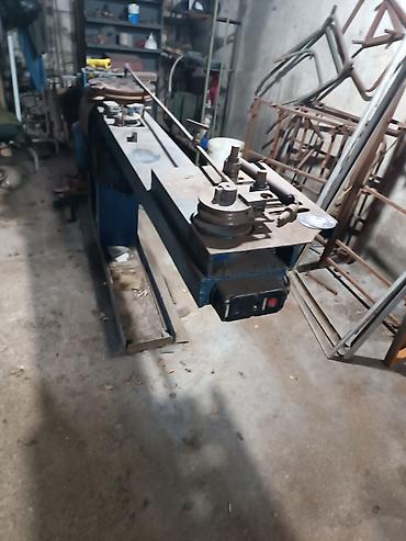 Metal boru və profil əymə dəzgahı Sənaye və emalatxana işləri üçün