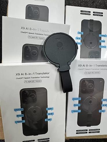 микрофон петличка dji: AI‑переводчик X9 Ai 8‑in‑1 Компактное устройство для мгновенного — 1