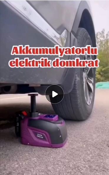 домкрат для авто: Akkumulyatorlu elektrik domkrat - Avtomobili tez və rahat qaldırmaq — 1