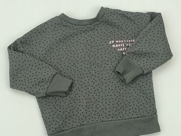 trampki z czarną podeszwą: Sweatshirt, 2-3 years, 92-98 cm, condition - Good