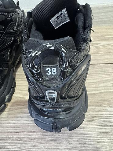42 5: Кроссовки, 38, Balenciaga, Б/у, цвет - Черный, Самовывоз — 3