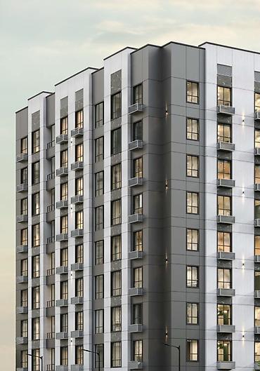 цум гум: 2 комнаты, 58 м², Ак-Орго ж/м Элитка, 7 этаж, ПСО (под самоотделку) — 6