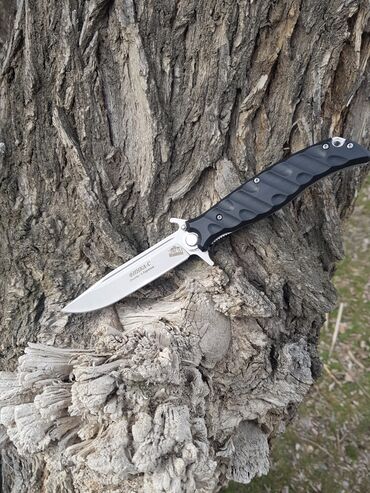 швейцарский нож: Складной нож Финка -С Материал лезвий сталь; D2 Цвет клинка серый