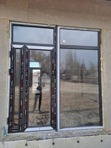 ворота дарбаза: Пластиковая дверь, Одностворчатая, Турецкая, Новый