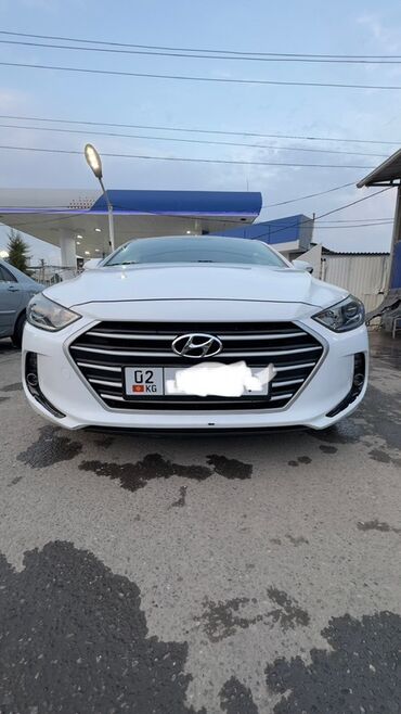 дом в машине: Hyundai Avante: 2018 г., 1.6 л, Автомат, Бензин, Седан