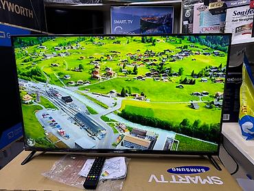 Телевизоры: Телевизор samsung 43Q80 smart Android tv с интернетом youtube, 110 см — 5