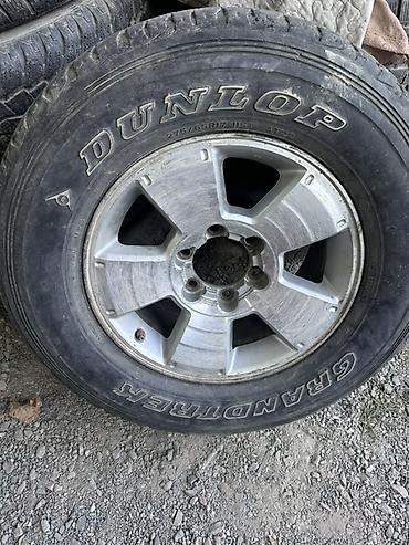 шина 275 65 17: Шина Dunlop Grandtrek AT22 на литом диске - Размер шины: 275/65 R17 — 1