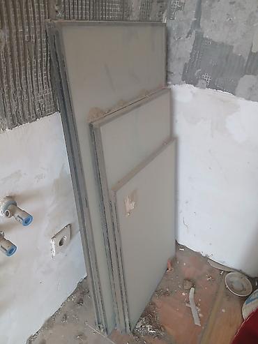 plastik qapilar: İşlənmiş İkiqat şüşə paketi Plastik pəncərə, Еni: 180 sm, Uzunluğu: 198 sm — 2