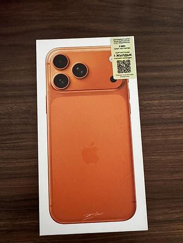 redmo note 10 pro: IPhone 17 Pro Max, Новый, 256 ГБ, Оранжевый, Коробка, 98 % — 2