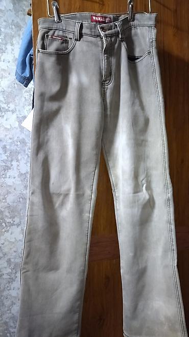atom total: Мужские утепленные джинсы Weilondeng Classic Jeans 34 размер - — 5