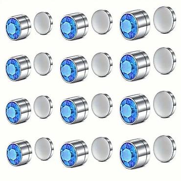 Personal Items: Minđuše na magnet (Nisu potrebne bušene uši) Dimenzije:3mm,4mm,5mm — 2