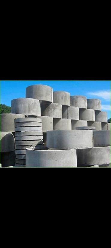 Железобетонные (ЖБИ) кольца для септика: Железобетонное (ЖБИ) кольцо для септика Размер: 110 x 90 x 8 см, Бесплатная установка, В розницу — 16