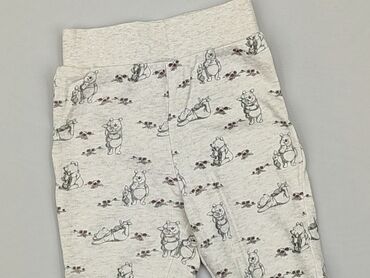 beżowe legginsy skórzane: Legginsy, Disney, 9-12 m, stan - Bardzo dobry