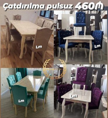 kreditle stol stul: Stol stul masa oturacaq sifarisle