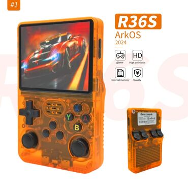 sega mega: R36S Retro Oyun Konsolu – Mini Kompüter, Maksimum Əyləncə! Həm uşaq